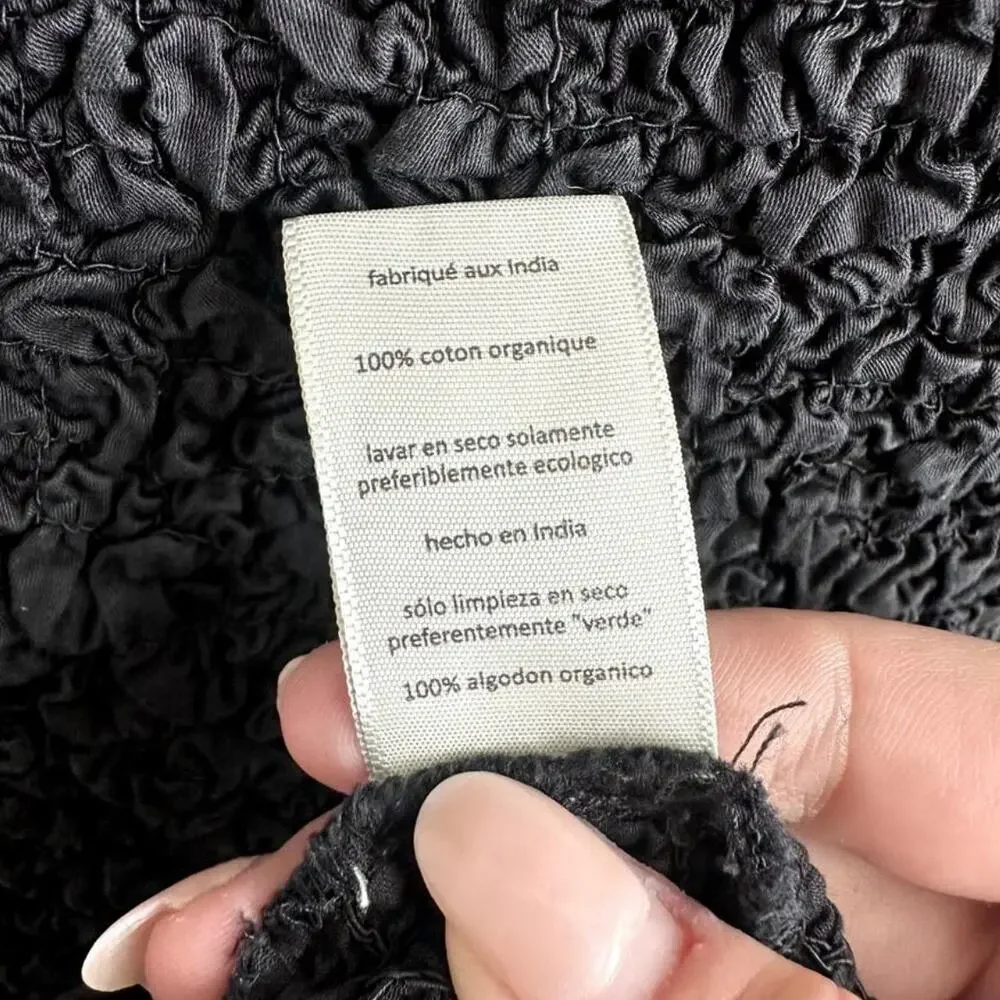 Mara Hoffman Mona Strapless Scrunch Rosette Midi Dress - Picture 6 of 8